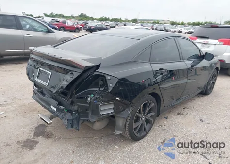 2020 Honda Civic Sport z USA, uszkodzony, nr VIN 19XFC2F89LE004635